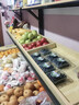 廣杉水果貨架展示架蔬菜擺放架木質(zhì)超市水果店果蔬架商用多層水果架子 單層帶門(mén)(斜層) 曬單實(shí)拍圖