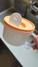 特百惠（Tupperware）開學(xué)季學(xué)生上班族便當(dāng)盒可微波飯盒460ml水晶湯碗單個裝 橙色 曬單實拍圖