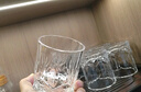 CLITON玻璃威士忌酒杯加厚雕花歐式烈酒杯洋酒杯家用水杯玻璃杯套裝6只 曬單實(shí)拍圖