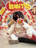 G.DUCKKIDS小黃鴨童裝女童套裝春秋季新款女寶寶周歲禮服兒童公主裙子三件套 GQ120款 粉紅色 80 尺碼7-11月(建議寶寶75-85cm 曬單實拍圖