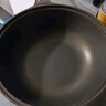 金嫂子（KSISE）有鈦合金雙色微壓多功能炒鍋做飯不粘鍋烹飪廚房電磁爐煤氣灶通用 紫米色+蒸籠+鏟 32cm 曬單實(shí)拍圖