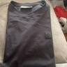 杰克·瓊斯（JACK&JONES）男裝短袖男商務(wù)通勤潮涼感華夫格logo皮標(biāo)圓領(lǐng)短袖T恤男夏季衣服 E39 水泥灰 L (180) 曬單實(shí)拍圖