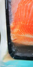 刺身三文魚(yú)國產(chǎn)現切海鮮生吃正宗生魚(yú)片刺身冷凍新鮮即食中段壽司 【整塊】去皮去刺 400g 1盒裝【肉質(zhì)鮮嫩】 曬單實(shí)拍圖