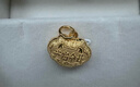 周生生黃金吊墜 足金長命鎖寶寶周歲禮物不含項(xiàng)鏈09300P 計(jì)價(jià) 3.25克 曬單實(shí)拍圖