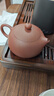 京東京造 宜興紫砂壺手工【原礦紫泥】煮茶泡茶壺茶具 西施壺210ml禮盒裝 曬單實(shí)拍圖