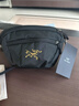 ARC'TERYX始祖鳥 MANTIS 1 WAIST PACK 便攜 男女同款 腰包 24K BLACK/黑色 均碼 曬單實拍圖