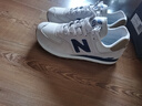 NEW BALANCE NB574復古潮流百搭拼接運動(dòng)休閑鞋 ML574LGI 灰色 41.5 (腳長(cháng)26cm) 曬單實(shí)拍圖