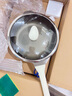 KIWICOO德國鈦聚力平底鍋不粘鍋家用牛排煎鍋無(wú)涂層煎蛋炒鍋電磁爐燃氣灶 【鈦聚力煎炒鍋】聚油抗凸 28cm 曬單實(shí)拍圖