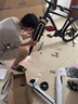 喜德盛（xds）山地車黑客380避震前叉21速變速鋁合金車架 黑/灰色17 曬單實拍圖