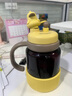 北鼎（Buydeem）泡茶噸噸杯 茶水分離水杯耐高溫玻璃杯便攜吸管茶杯七夕禮物 泡茶噸噸杯 | 劃水鴨800ml 曬單實(shí)拍圖