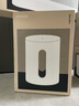 SONOS SUB Mini 有源低音炮 WiFi無(wú)線(xiàn)非藍牙 多房間連接 音箱 電視音響客廳 低音炮音箱 家庭影院 白色 曬單實(shí)拍圖