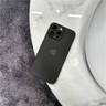 派派咪適用蘋果16promax手機殼新款iPhone15pro保護套14plus超薄磨砂13pm防摔透明全包鏡頭12高級感外殼 【透黑】高效散熱/裸機手感/不沾指紋 iPhone 16 Pro Max 曬單實拍圖