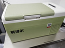 英得爾車載冰箱20L低噪音(≤35分貝)車家兩用12V24vS20綠戶外家居用品 曬單實(shí)拍圖