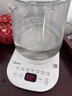 美的（Midea）養(yǎng)生壺 1.5L全自動(dòng)煮茶壺 24h預(yù)約燒水壺 12小時(shí)智能恒溫 11檔控溫電熱水壺 花茶壺煮茶器MK-Y12Q 曬單實(shí)拍圖
