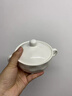 半物生活蒸蛋碗寶寶輔食碗蒸蛋羹專用帶蓋陶瓷小蒸碗雙耳碗家用蒸雞蛋羹碗 曬單實(shí)拍圖