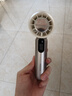 名創(chuàng  )優(yōu)品【首款熱銷(xiāo)100w+】制冷手持小風(fēng)扇小型超長(cháng)續航桌面辦公室靜音便攜式隨身降溫神器迷你戶(hù)外電風(fēng)扇 首發(fā)Ultra版【星光銀】 4800mAh 16°C空調冷風(fēng)丨雙TEC制冷丨100檔澎湃冷風(fēng) 曬單實(shí)拍圖