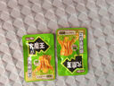 鹽津鋪子大魔王脆爆肚香菜麻醬味180g約20包 六必居休閑零食魔芋絲毛肚 曬單實拍圖