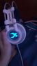 西伯利亞（XIBERIA）k9pro7.1音效游戲耳機電競頭戴式有線(xiàn)筆記本電腦降噪耳機麥克風(fēng)網(wǎng)課音樂(lè )吃雞線(xiàn)控usb旗艦版云錦白 曬單實(shí)拍圖