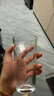 青蘋(píng)果日式錘紋玻璃杯子水杯套裝家用客廳待客茶杯家庭喝水果汁杯 錘紋高款330ML/6只裝 曬單實(shí)拍圖