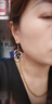 CAROMAY圈圈時(shí)尚耳環(huán)女夸張長(zhǎng)款耳墜輕奢耳飾品情人節(jié)禮物送女友老婆生日 圈圈時(shí)尚耳環(huán)包郵 曬單實(shí)拍圖