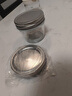 WELLMEET果醬瓶蜂蜜酸奶咖啡真空分裝瓶密封收納罐食品級燕麥杯玻璃梅森瓶 【標口】100ml-升級加厚款 曬單實(shí)拍圖