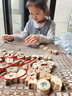 翎喏德國品牌兒童大粒串珠玩具寶寶益智穿珠子大顆粒蒙氏早教實木積木 全實木42粒大顆粒串珠【水果+動物+4根繩子】 曬單實拍圖