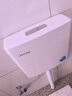 LESSO聯塑水箱家用衛(wèi)生間大沖力廁所蹲便器抽水馬桶廁所沖水箱壁掛式2112 曬單實拍圖