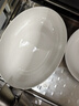無(wú)印良品（MUJI）米瓷 咖喱 意大利粉 碟  盤(pán)子碟子餐具  MD7PCC4S 長(cháng)26*寬19.5*高5cm 曬單實(shí)拍圖