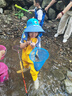 羚特趕海連體褲兒童玩水連體衣沙水服涉水服下水褲-檸檬黃 32 曬單實拍圖