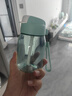 特百惠（Tupperware）水杯CC企鵝杯350ml嘟嘟杯迷你樂活 可愛帶吸管便攜防漏水杯子 cc杯薄荷藍(lán)+杯套 350ml 曬單實拍圖