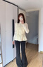 MACKAGE【七夕】MACKAGE女士 LAIKA-Z收腰修身羽絨服立領(lǐng)夾克 早秋新品 奶油白 XS 曬單實拍圖