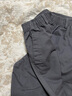 皮爾卡丹（pierre cardin）高檔款男士純棉休閑褲春秋季款中年大碼寬松直筒工裝褲闊腿長(cháng)褲子 鐵灰 XL (體重140-155斤) 曬單實(shí)拍圖