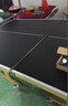 雙魚(yú)（DOUBLE FISH）雙魚(yú)乒乓球桌家用可折疊移動(dòng)標準室內R285兵乓球臺桌22mm案子 R285 黑面22mm 曬單實(shí)拍圖