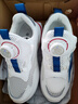 巴布豆男童新款旋鈕扣兒童運動(dòng)鞋時(shí)尚百搭老爹鞋輕便透氣女童鞋 白/皇家藍 34 適合腳長(cháng)19.9cm建議拍大一碼 曬單實(shí)拍圖