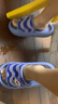 幸?，旣悾–heerful Mario）鯊魚男童拖鞋夏季中大童沙灘外穿防滑男孩親子涼拖鞋室內(nèi)浴室洗澡 曬單實拍圖