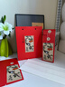 濟奕堂紅色茶葉手提袋通用紅茶綠茶散茶白茶自封袋茶葉禮品袋包裝盒定制 【事柿如意五件套】手提袋+卡盒+內袋 曬單實(shí)拍圖