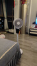 小米粒智能語音空氣循環(huán)扇家用電風(fēng)扇落地客廳臺式立式超靜音臥室小風(fēng)扇空調(diào)扇電扇直流變頻一級能效省電 語音遙控款【8檔+定時+上下左右立體搖頭】 曬單實拍圖