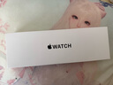 Apple/蘋果 Watch SE 智能手表GPS+蜂窩款40毫米星光色鋁金屬表殼星光色運動型表帶S/M MXHR3CH/B 曬單實拍圖