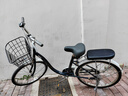 KAIMARTE【全網(wǎng)爆款】電動(dòng)自行車(chē)前車(chē)筐電瓶車(chē)車(chē)籃自行車(chē)前置車(chē)筐車(chē)框籃子 黑色無(wú)蓋+自行車(chē)24/26寸支架 【送螺絲配件】 曬單實(shí)拍圖