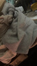 名創(chuàng  )優(yōu)品（MINISO）直筒褲男重磅休閑潮流春秋季青少年寬松百搭垂感衛褲 黑 3XL 曬單實(shí)拍圖