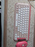 羅技（Logitech）時(shí)尚系列 POP MOUSE無(wú)線鼠標(biāo) 藍(lán)牙鼠標(biāo) 辦公鼠標(biāo)-電幻粉 曬單實(shí)拍圖