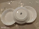 雷澳娜清歡歲月diy碗盤家用骨質(zhì)瓷浮雕釉下彩米飯碗高端餐具餐盤大湯碗 7.25英寸湯盤   單盤【買五送一】 曬單實(shí)拍圖