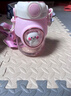元?dú)庳惐龋╕UANQIBEIBI）兒童水杯小學(xué)生吸管直飲水壺大容量耐高溫幼兒園男女學(xué)生水杯粉色 曬單實(shí)拍圖