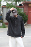 森馬（Semir）牛仔外套男2025春季新款復(fù)古水洗輕工裝夾克小寬松翻領(lǐng)上衣潮 牛仔黑98301 XL 曬單實(shí)拍圖