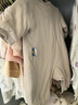 童泰連體衣秋冬薄棉0-6月嬰兒衣服男女寶寶家居服蝴蝶衣爬服灰色 52cm 曬單實(shí)拍圖