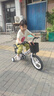 永久（FOREVER）兒童自行車寶寶腳踏車兒童折疊自行車3-8歲童車14寸一體輪 曬單實(shí)拍圖