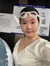 李寧（LI-NING）泳鏡防水防霧男女高清游泳眼鏡平光游泳鏡LNJT224-10暗夜黑 曬單實拍圖