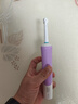 歐樂(lè )-Boral-b電動(dòng)牙刷D12D100旋轉充電式情侶軟毛旋轉震動(dòng) d12紫色標配 1支 正品質(zhì)保2年 曬單實(shí)拍圖