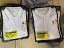 伊靚裝高端純棉polo衫定制印logo夏季企業(yè)團體文化衫員工作服短袖t恤男 【甄選全棉-條紋款】白色 L 曬單實拍圖