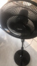 美的（Midea） 電風(fēng)扇家用落地扇智能遙控七葉立式扇 臥室客廳輕音節能大風(fēng)量電扇 【熱銷(xiāo)可調節高度】遙控定時(shí)黑色 曬單實(shí)拍圖
